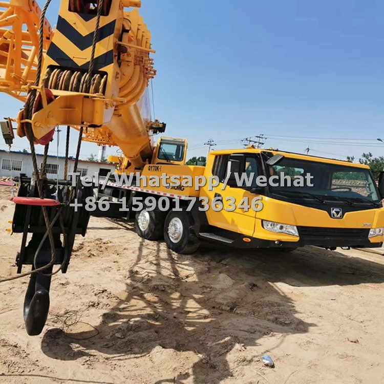 China Used XCMG 70T QY70K-II Truck Crane For Sale